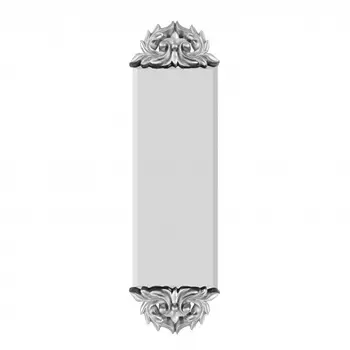 Зеркало настенное roma (inshape) серебристый 15x66 см.