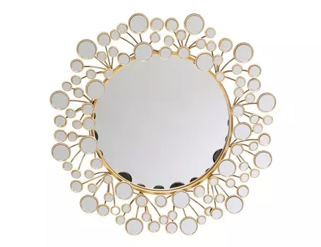 Зеркало настенное «сансет роуз» (object desire) золотой 6 см.