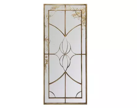 Зеркало настенное «сорренто» (object desire) золотой 38x90x2 см.