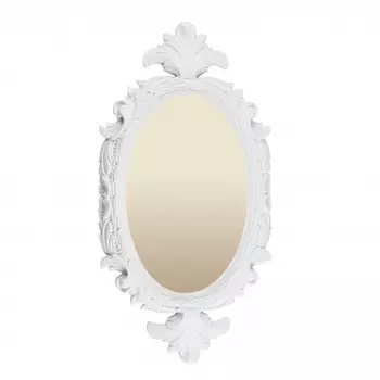 Зеркало настенное zaragoza (inshape) белый 20x36 см.