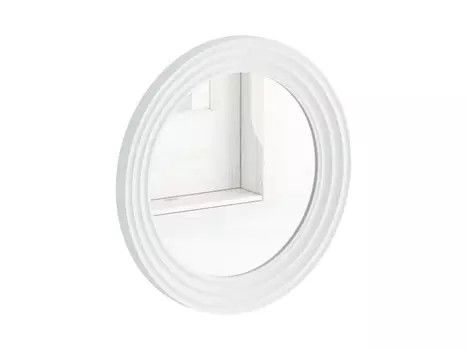 Зеркало навесное cloud mini (ogogo) белый 3 см.