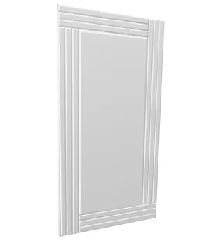 Зеркало ramona (schumann) серебристый 90x180x5 см.