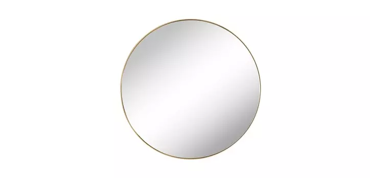 Зеркало rauntel d100 gold (genglass) золотой 100x4 см.