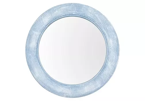 Зеркало round window (bountyhome) голубой 4 см.