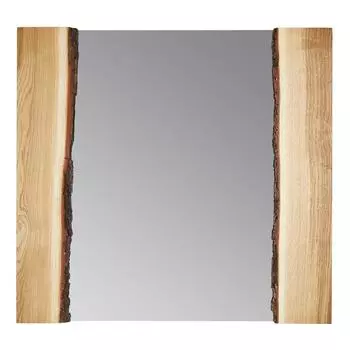 Зеркало runden дуб с корой v20065 (runden) прозрачный 500x750 см.