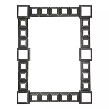 Зеркало runden пирамида ii зеленая патина v20143 (runden) прозрачный 550x790 см.