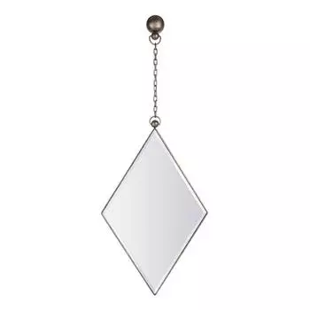 Зеркало runden ромб ii золото/патина v20111 (runden) прозрачный 410x650 см.