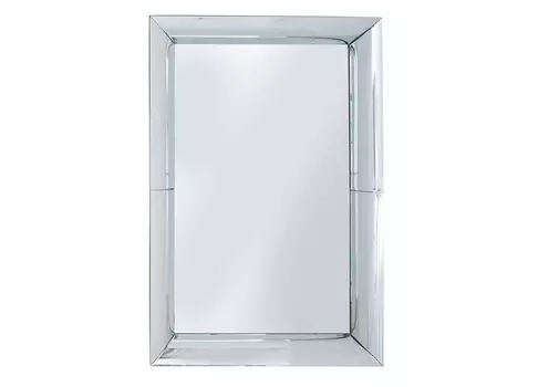Зеркало soft beauty (kare) серебристый 80x120x9 см.