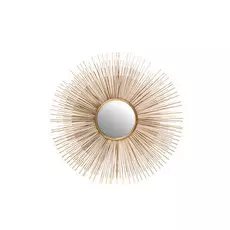 Зеркало солнце (garda decor) золотой 100x100 см.