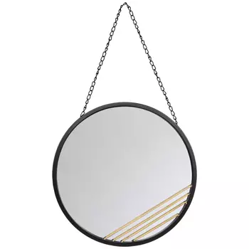 Зеркало «тильда» (object desire) черный 40x40x2 см.