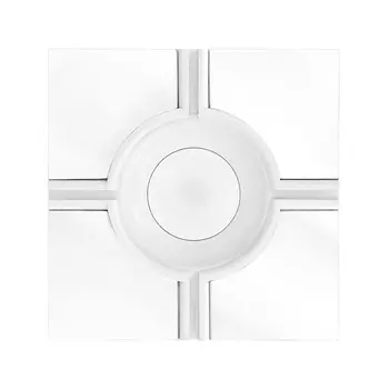 Зеркало (to4rooms) белый 61x61 см.