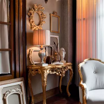 Зеркало (to4rooms) бирюзовый 54x65 см.