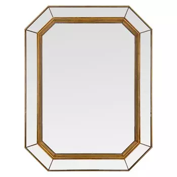 Зеркало valerie (bountyhome) золотой 54.0x70.0x4.0 см.