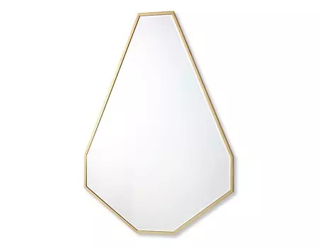 Зеркало в металлической раме (garda decor) золотой 120x160 см.
