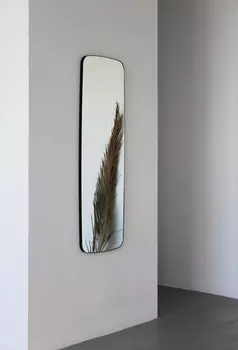 Зеркало входное в полный рост hola (banska) черный 47x140x3 см.