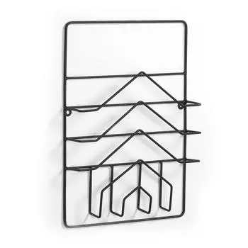 Журнальная стойка yamine (la forma) черный 33x45x6 см.