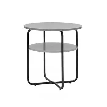 Журнальный стол bauhaus (woodi) серый 60.0 см.