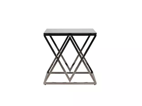 Журнальный стол инсигния (stoolgroup) черный 55x55x55 см.