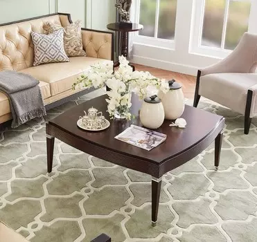 Журнальный стол mestre (fratelli barri) коричневый 109x48x109 см.