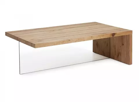 Журнальный стол triss (la forma) коричневый 120x38x70 см.