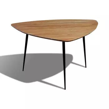 Журнальный столик life grey (indian story) коричневый 71x42x71 см.