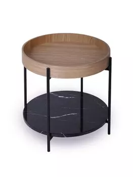 Журнальный столик (my interno) коричневый 45x44x45 см.