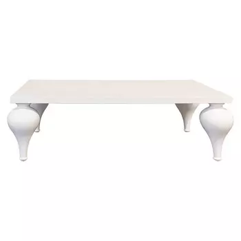 Журнальный столик palermo (fratelli barri) белый 130x40x80 см.