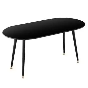 Журнальный столик soap (woodi) черный 120x59x60 см.