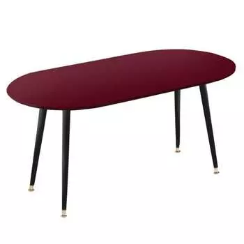 Журнальный столик soap (woodi) красный 120x59x60 см.