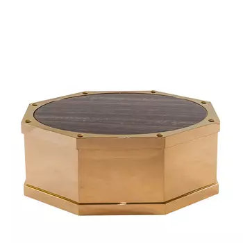 Журнальный столик (to4rooms) золотой 95x34x95 см.