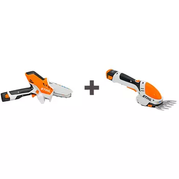 Аккумуляторный цепной сучкорез Stihl GTA 26 + Аккумуляторные ножницы Stihl HSА 26 (без акк, без з/у)