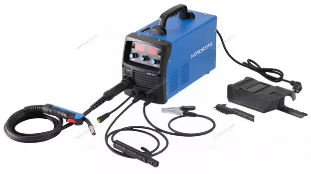 Аппарат сварочный инверторный MIG+MMA, 220 В NORDBERG WMI181