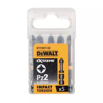 Бита DeWalt DT7391 PZ2х50мм ударная 5шт