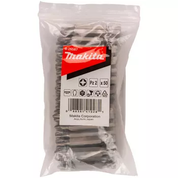 Бита Makita E-form MZ PZ2x50мм 50шт (B-26587)