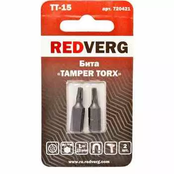 Бита REDVERG TT15х25мм 2шт (720421)