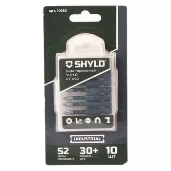 Бита SHYLD PZ1х50мм ударная 10шт (10350)