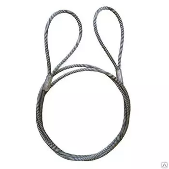 Буксир канатный TOR БТК 19,0 т 6,0 м опрессовка (петля-петля) канат 19,5 мм