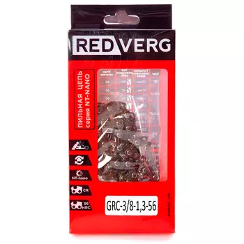 Цепь REDVERG 3/8" 1.3мм 56зв NT-нано