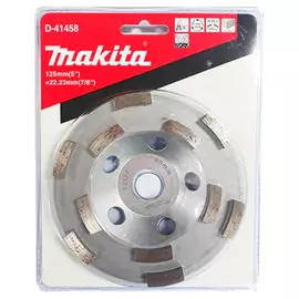 Чашка алмазная шлифовальная Makita 125мм (D-41458)