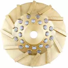 Кордщетка для УШМ Bosch чашеобразная витая 65мм М14 (501)