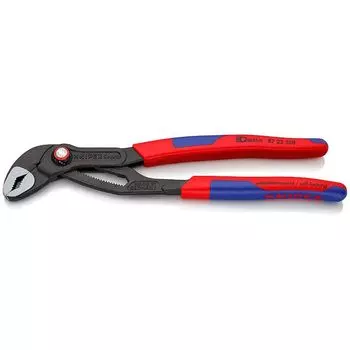 COBRA QuickSet клещи переставные, зев 50 мм, длина 250 мм, фосфатированные, 2-комп ручки