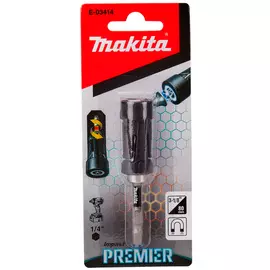 Держатель Makita магнитный 1/4" 80мм (E-03414)