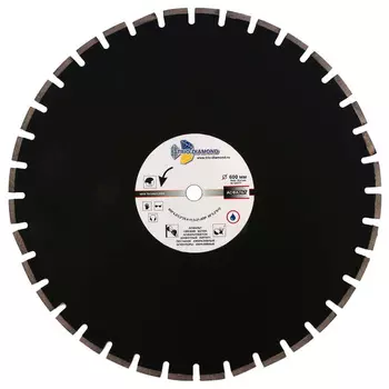 Диск алмазный по асфальту Trio-Diamond 600x25.4мм (GA777)