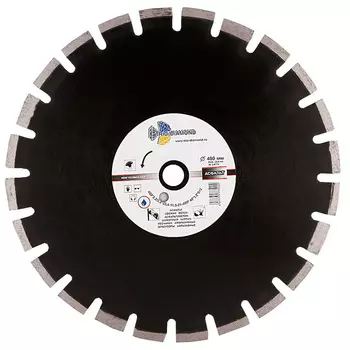 Диск алмазный по асфальту Trio-Diamond 400x25.4мм (GA774)
