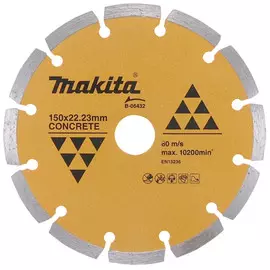Диск алмазный по бетону и кирпичу Makita 150x22.2мм (B-06432)