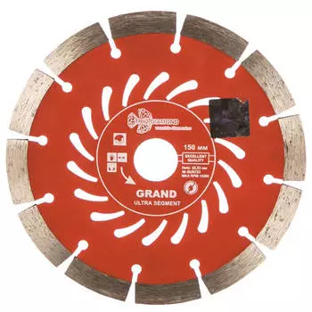 Диск алмазный по бетону Trio-Diamond Grand hot press 150х22,2мм (GUS723)