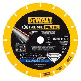 Диск алмазный по металлу DeWalt DT40255 230х22.2мм