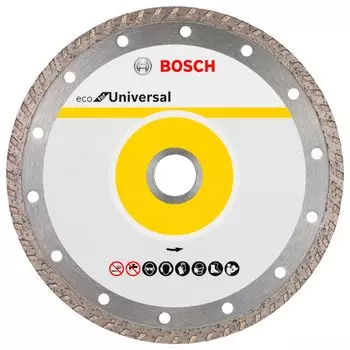 Диск алмазный универсальный Bosch ECO for Universal 230х22.2мм (039)