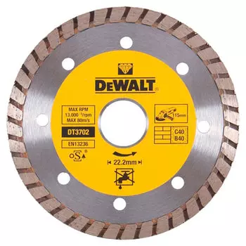 Диск алмазный универсальный DeWalt DT3702 115х22.2мм