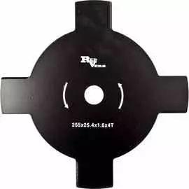 Диск для триммера RedVerg 255х25.4мм 4 лопасти (990041)